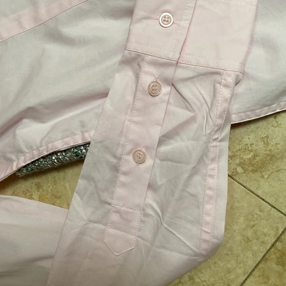 Victoria’s Secret Tailored Blouse Pink - Small - Picture 4 of 7